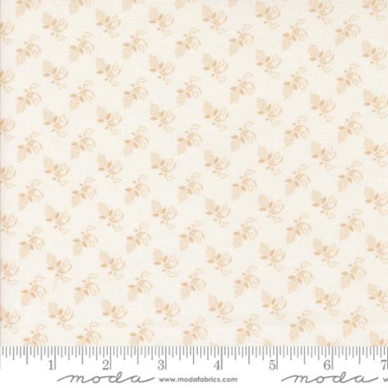 Fabric Moda Snowflake Winter Buds Buon Natale by the Quarter Yard 35404-11
